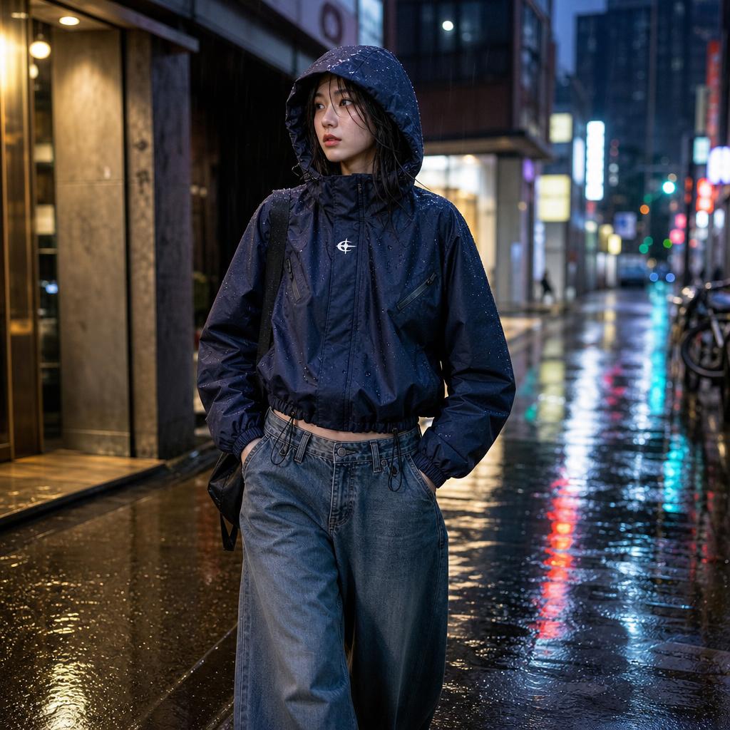 Neon rain